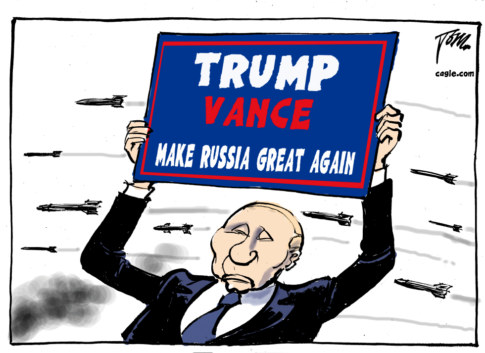 Trump, Vance and Putin