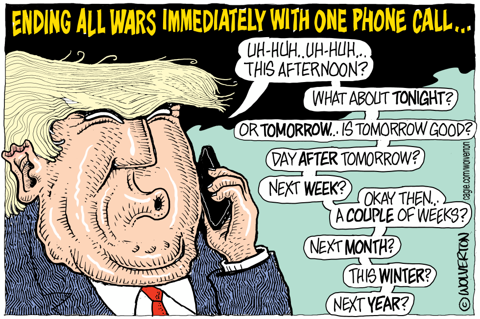 End Wars With a Phone Call