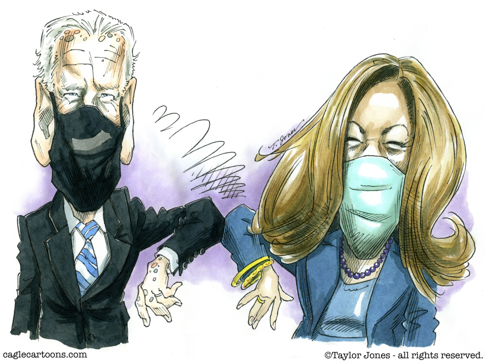 Biden and Harris - Passing the Elbow - REPOST