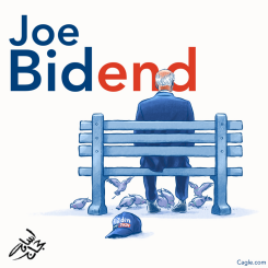 BIDEN DROPS OUT OF 2024  by Osama Hajjaj
