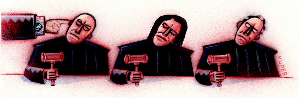 Cartoon Shows Trump Influence Over Supreme Court Justices After Immunity Ruling
