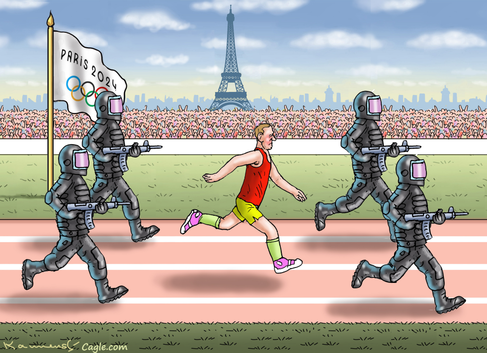 Nervous Olympics in Paris