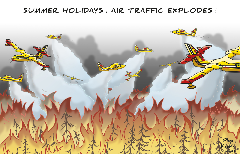 Summer holidays: air traffic explodes!