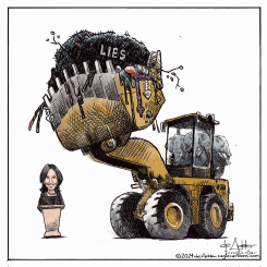 LIES LIES LIES by Michael de Adder