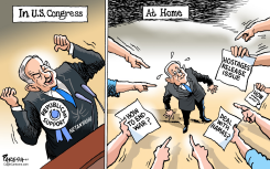 NETANYAHU IN US AND ISRAEL by Paresh Nath