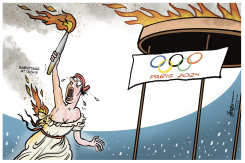 PARIS OLYMPICS SABOTAGE ATTACKS by Manny Francisco