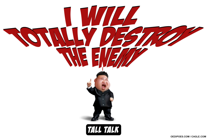 North Korea vows to ‘totally destroy’ enemy