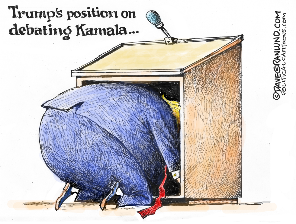 Trump and Kamala debate