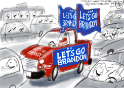 BRANDON TRUCK  by Pat Bagley
