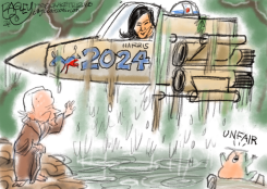 KAMALA STAR WARS  by Pat Bagley