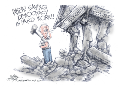 SAVING DEMOCRACY by Dick Wright