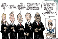 COURT LIMITS by Joe Heller
