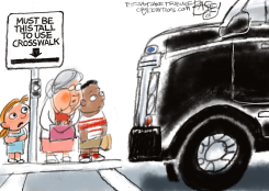 MONSTER TRUCKS by Pat Bagley
