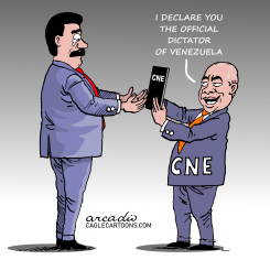 MADURO: OFFICIAL DICTATOR OF VENEZUELA by Arcadio Esquivel