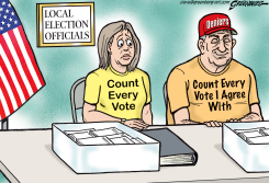 ELECTION DENIERS IN CHARGE by Steve Greenberg