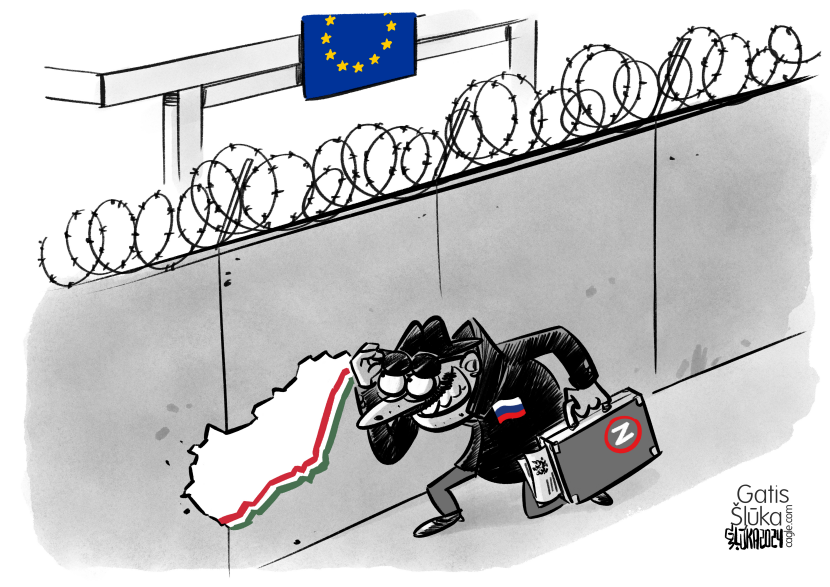 European Union, Hungary and Russia