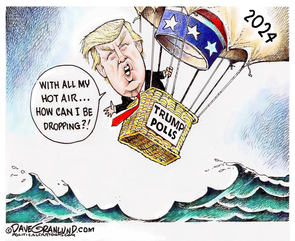 Trump 2024 polls dropping