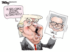 WALZ IS WHITE by Bill Day
