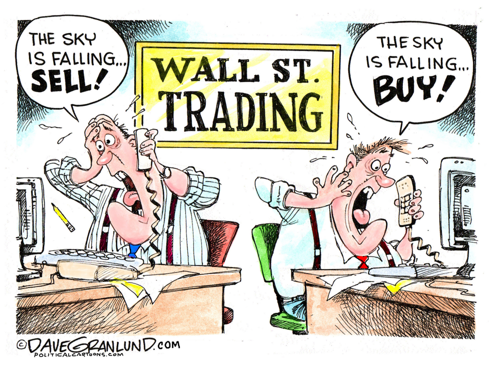 #3 WALL STREET IMPULSES by Dave Granlund