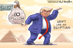 EGYPTIAN PAYOLA TO TRUMP by Ed Wexler