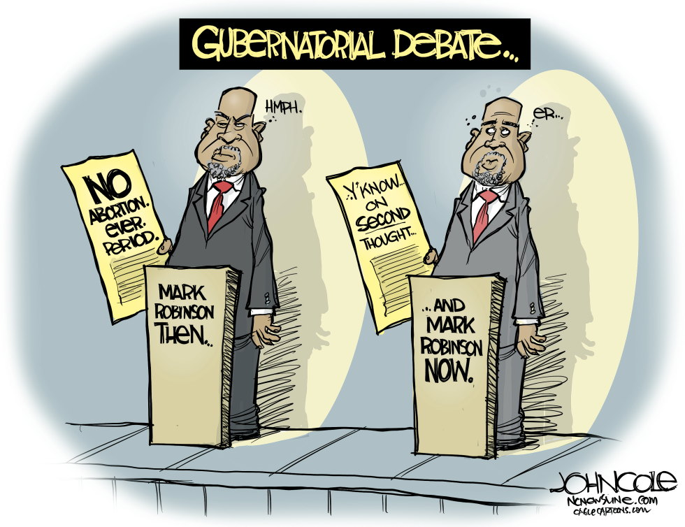 NORTH CAROLINA Mark Robinson and abortion
