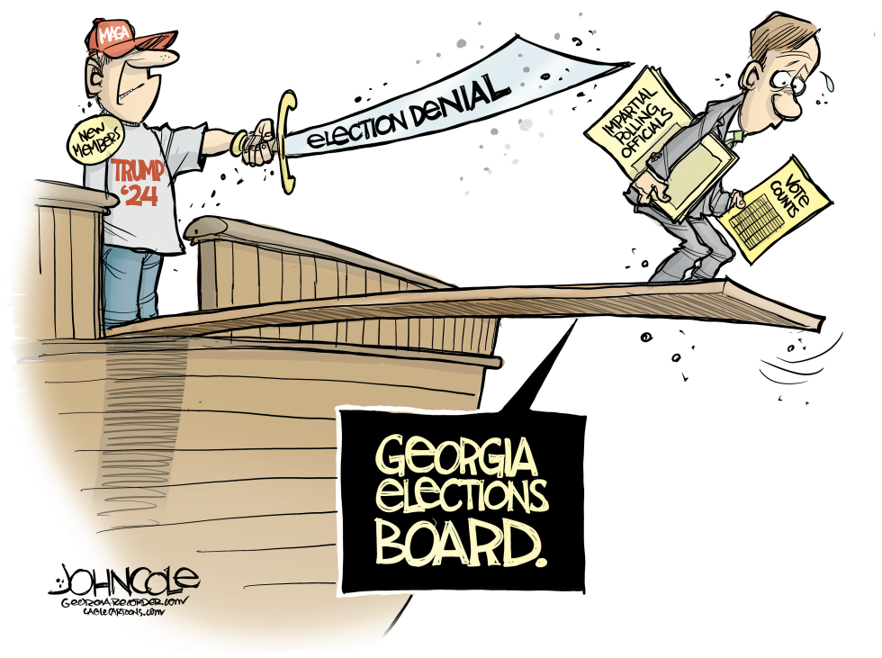 GEORGIA Election Board hijacked