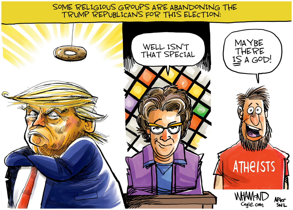 Some religious groups abandoning Trump