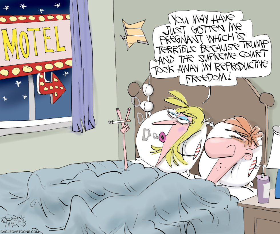 Woman Attributes Unexpected Pregnancy to Trump and Supreme Court