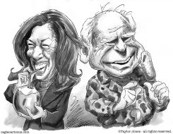 HARIS AND WALZ by Taylor Jones