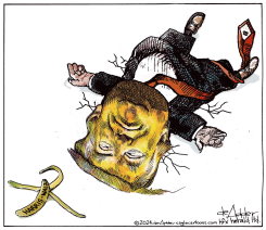 TRUMP SLIP by Michael de Adder