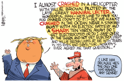 TRUMP NUTTY RAMBLING by Rick McKee