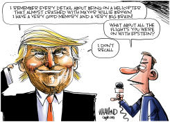 TRUMP HELICOPTER STORY by Dave Whamond