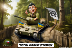 UKRAINE TURNS THE TABLES ON RUSSIA by Bart van Leeuwen