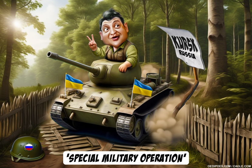 Ukraine turns the tables on Russia