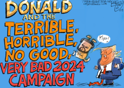 DONALD’S BAD DAYS  by Pat Bagley