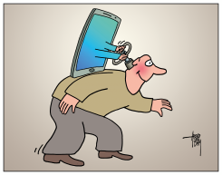 SCREEN SLAVE by Arend van Dam