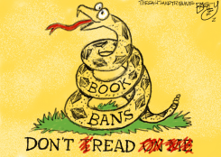 SNAKE IN THE CLASS  by Pat Bagley