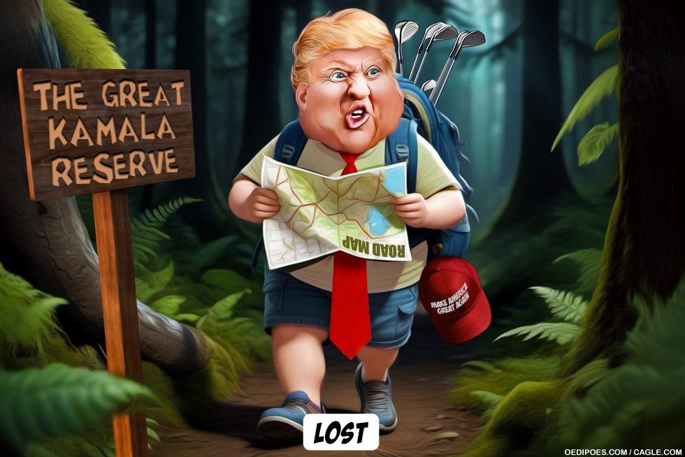 Trump is lost without Joe Biden
