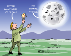 ICE CREAM FOR THE MOON by Arcadio Esquivel