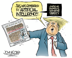 TRUMP’S GENUINE STUPIDITY by John Cole