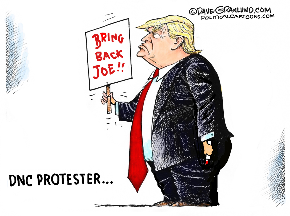 DNC 2024 protester