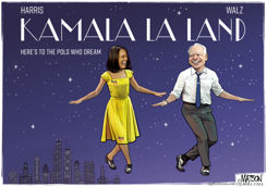 KAMALA LA LAND by R.J. Matson