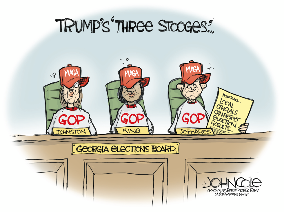 GEORGIA Trumpers on GA Elections Board