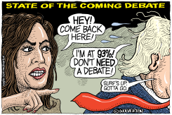 HARRIS TRUMP DEBATE by Monte Wolverton