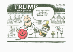 RFK JR. SUPPORTS TRUMP by Jimmy Margulies