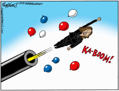 KAMALA KABOOM by Bob Englehart