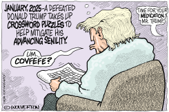 TRUMP IN DEFEAT by Monte Wolverton