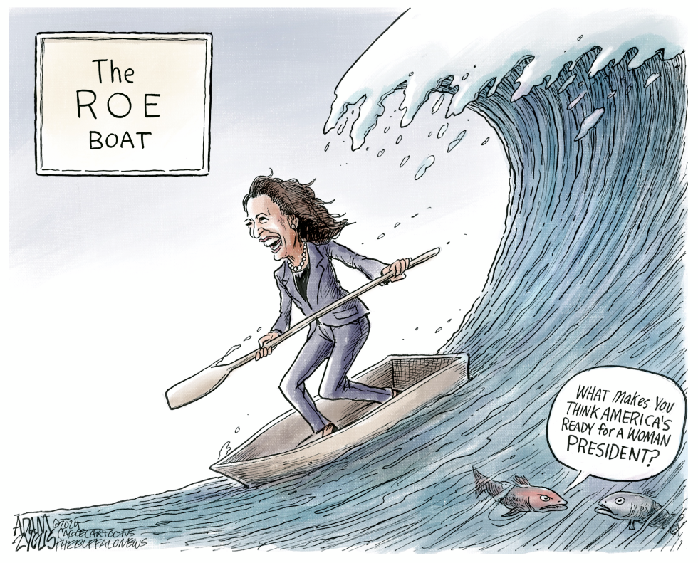 #3 BLUE WAVE by Adam Zyglis