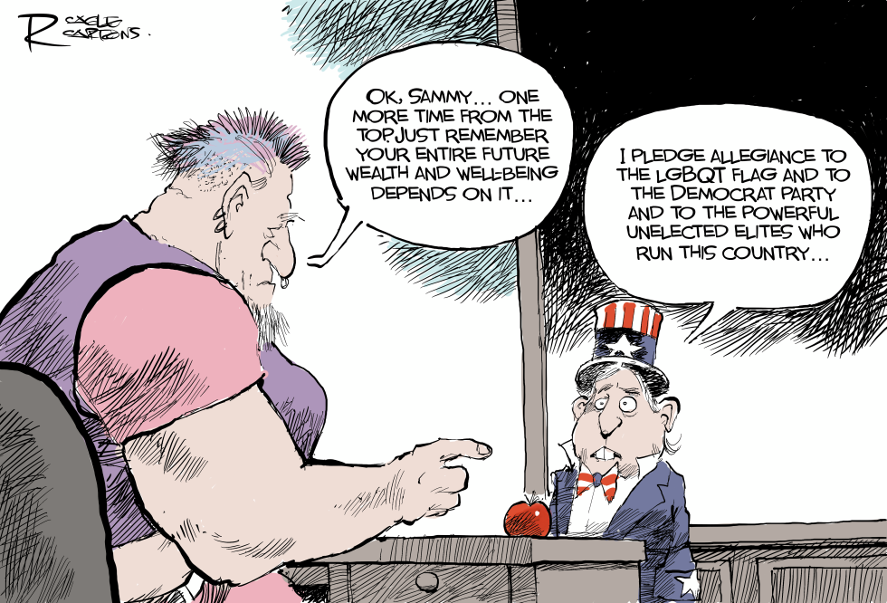 The new Pledge of Allegiance