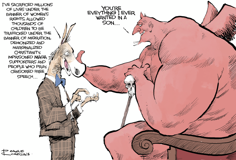 Satan proud of Democrats
